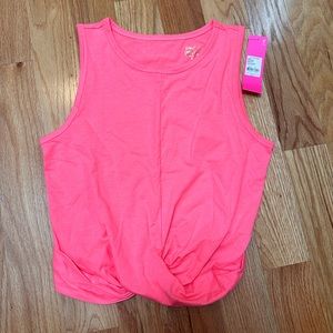 Lilly Pulitzer Twist front athletic tank